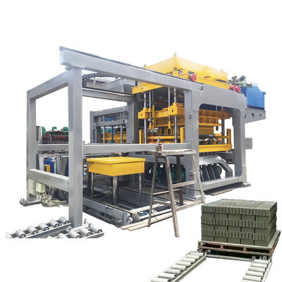 品質  QT18-25 Hydraulic Block Machine Pallets Free Automatic Fly Ash Concrete 工場