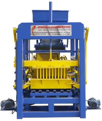 qt4-25機械類にコンクリート ブロック メーカー機械をする自動固体煉瓦